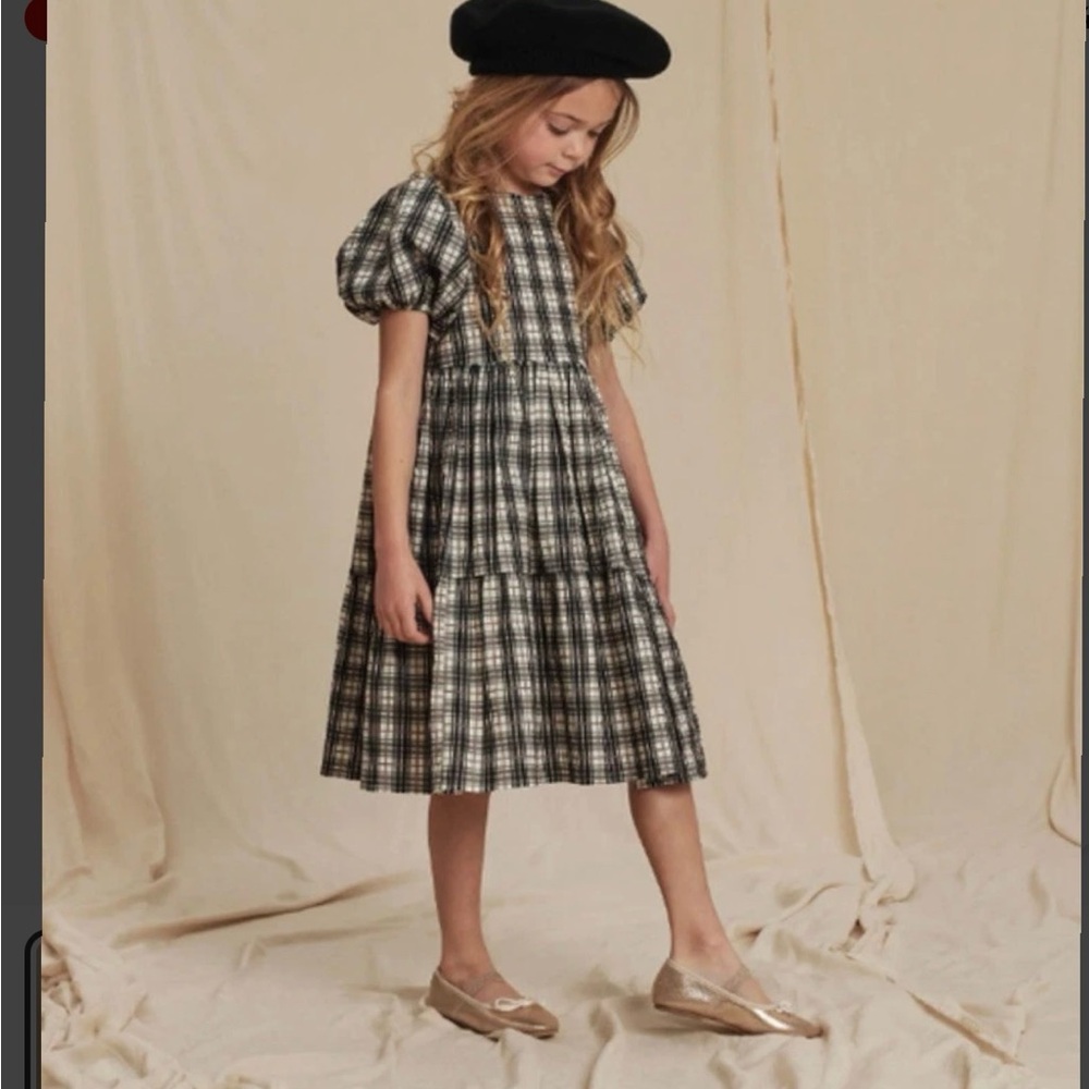 Plaid Chloe Noralee/ Rylee cru dress